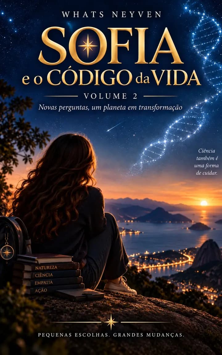 Capa do livro Sofia e o Código da Vida
