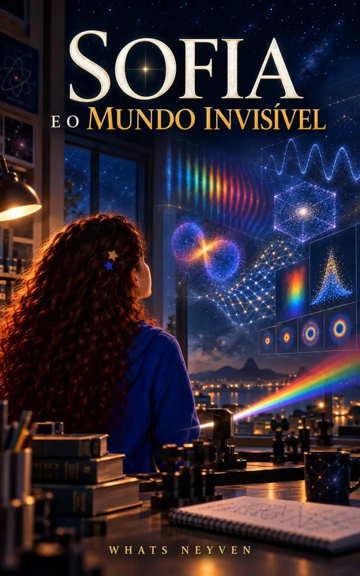 Capa do livro Sofia e o Mundo Invisível