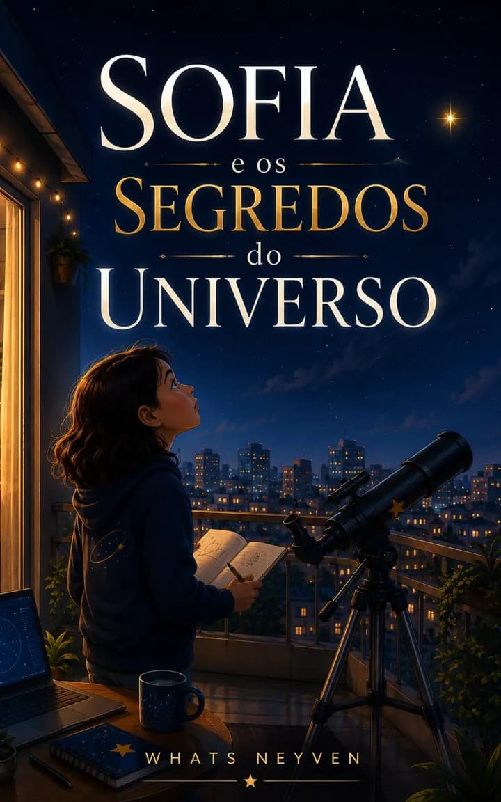 Capa do livro Sofia e os Segredos do Universo
